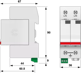 Interruttore dimmer 2 vie Schneider Electric GGBL6042CS, 250W